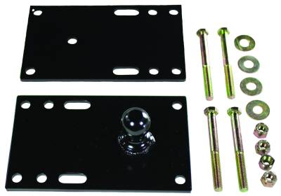 Husky Towing - Husky Towing 38964 Sway Control Ball Clamp-On No-Drill for Frames Up To 6"