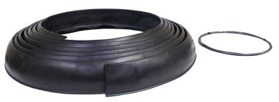 Pacer Performance - Pacer 52-178 Flexy Flare Rubber Fender X-Wide No Lip Side Mount 4.25"x25' Roll