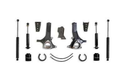 MaxTrac - MaxTrac K882464S 6.5" Strut Spacer Lift Kit w/Shocks for 09-18 RAM 1500 2wd