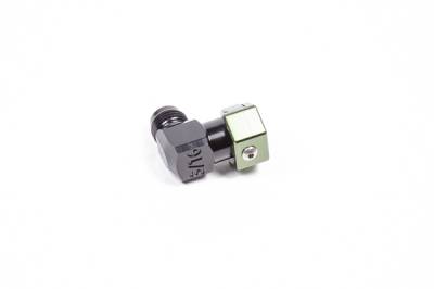 RADIUM Engineering - RADIUM Engineering 20-0600 5/16" SAE FEMALE TO 6AN MALE LOW PROFILE Elbow