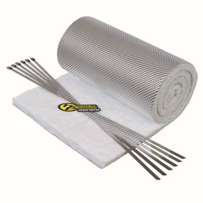 Heatshield Products - Heatshield Products 176005 1/2" Thick 12" Wide 5' Long Exhaust Shield Damper Kit