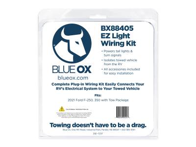 Blue Ox - Blue Ox BX88405 EZ Light Harness for 21-22 F250/F350 w/Tow Package