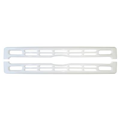 Ecoological - Ecoological GHD10 Grille Overlays Gloss White 23-26 Ford F250/F350 XL/XLT