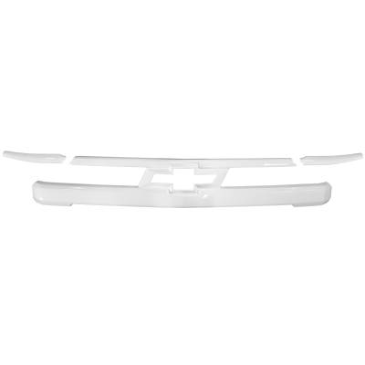 Ecoological - Ecoological G-FK10 Grille Overlays Summit White 22-26 Chevy Silverado 1500