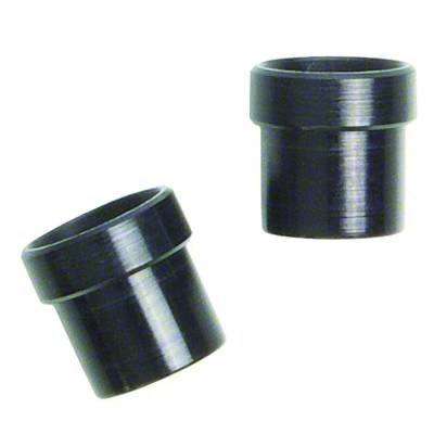 SpeedFx - SpeedFX 560319BK Tube Sleeve -3AN Black Anodized Aluminum PAIR