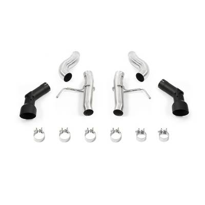 Mishimoto - Mishimoto MMEXH-CAM4-16ADTRBK Camaro 2.0T/V6 Dual-Tip Race Axle-Back Exhaust