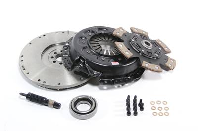 Competition Clutch - COMP Clutch 6055-2-1620 White Bunny Clutch Kit w/Flywheel for 91-98 240SX 2.4L
