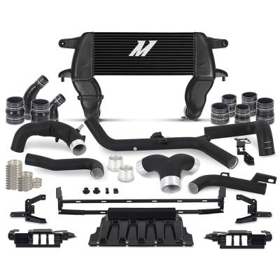 Mishimoto - Mishimoto MMINT-BR27-21HKBKBK Hi-mnt Intercooler Kit for 21+ Bronco 2.7L Black