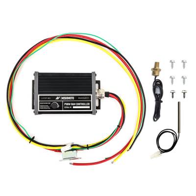 Mishimoto - Mishimoto MMFAN-PWM-UBK Universal Pulse-Width Modulated PWM Fan Controller