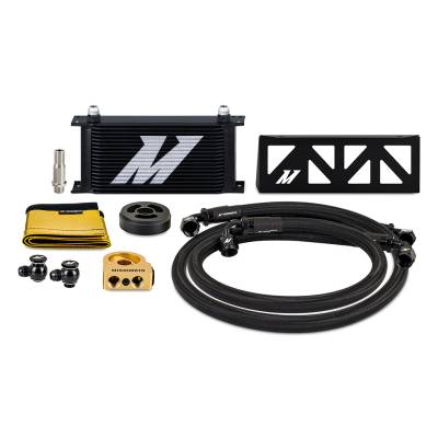 Mishimoto - Mishimoto MMOC-BRZ-22TBK Black Thermostatic Oil Cooler for 22+ BRZ/GR86