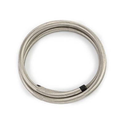 Mishimoto - Mishimoto MMSBH-06120-CS -6AN Braided Line Stainless Steel 10'