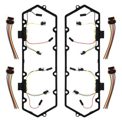 Mishimoto - Mishimoto MMGH-F2D-94 Glow Plug Harness ValveCover Gasket for 94-97 Ford PS 7.3L