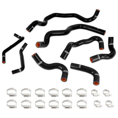Mishimoto - Mishimoto MMHOSE-Q50-16ANCBK Intercooler Coolant Hose Kit for 16+ Q50/Q60 3.0T
