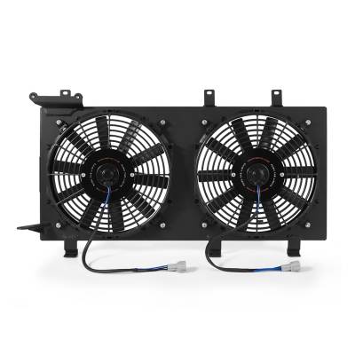 Mishimoto - Mishimoto MMFS-WRX-01PBK Performance Aluminum Fan Shroud Kit 01-07 Black