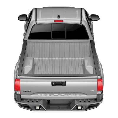 TrailFX - TrailFX RPRB001TI Pre-Runner Bumper Black Titanium Steel w/LED Cutouts