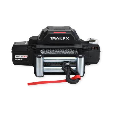 TrailFX - TrailFx WR212B Winch Reflex 2.0 12000LB 94' Wire Rope w/Remote