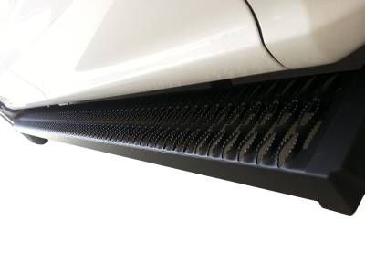 TrailFX - TrailFX ARBV006B Running Board Aggressive 53" Black Aluminum Passenger Side
