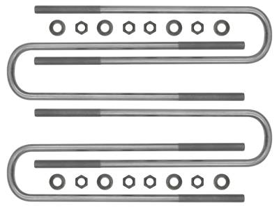 ICON Vehicle Dynamics - ICON 67002 17" Rear U-Bolt Kit for 2011-2026 Ford F250/F350 Super Duty