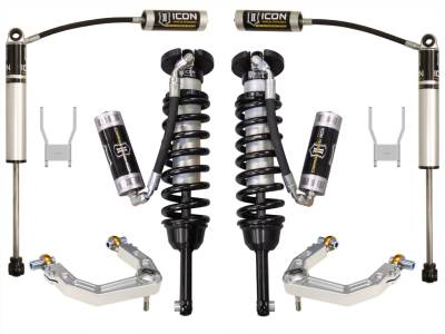 ICON Vehicle Dynamics - ICON K53144 Stage-4 Billet UCA 0-3" Lift Kit for 12-15 Toyota Hilux