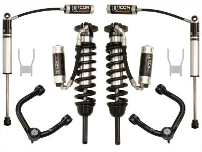 ICON Vehicle Dynamics - ICON K53145T 0-3" Front/Rear Suspension Lift w/UCA for 12-15 Toyota Hilux