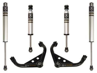 ICON Vehicle Dynamics - ICON K77101 Stage-2 0-2" Suspension Lift Kit for 01-10 GM 2500HD/3500HD