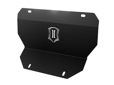 ICON Vehicle Dynamics - ICON 77202 Front Splash Guard Kit for 20-26 GM 2500HD/3500