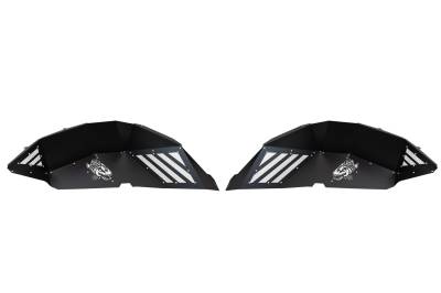 Fishbone Offroad - Fishbone Offroad FB33193R Rear Inner Fenders Aluminum for 18+ Jeep Wrangler JL