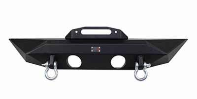 Fishbone Offroad - Fishbone Offroad FB22045 Front Manowar Winch Bumper for 07-18 Jeep Wrangler JK