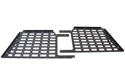 Fishbone Offroad - Fishbone Offroad FB21262 Chase Rack Molle Window Panel for 20+ Jeep Gladiator