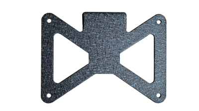 Fishbone Offroad - Fishbone Offroad FB21098 Hawse Fairlead License Plate Mount for 18+ Wrangler JL
