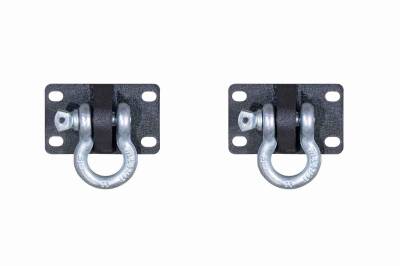 Fishbone Offroad - Fishbone Offroad FB22344 Barracuda D-Ring Mount Set for 07-18 Wrangler/Gladiator