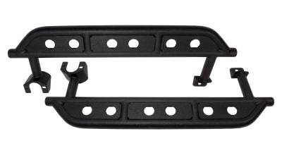 Fishbone Offroad - Fishbone Offroad FB23084 Front Step Sliders for 18+ Jeep Wrangler JL