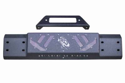 Fishbone Offroad - Fishbone Offroad FB22341 Modular Front Bumper for 07+ Wrangler/20+ Gladiator