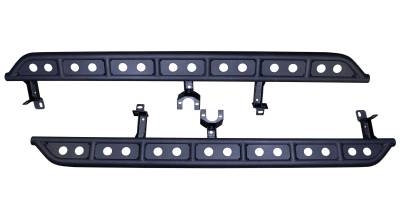 Fishbone Offroad - Fishbone Offroad FB23143 Step Sliders for 20+ Jeep Gladiator JT