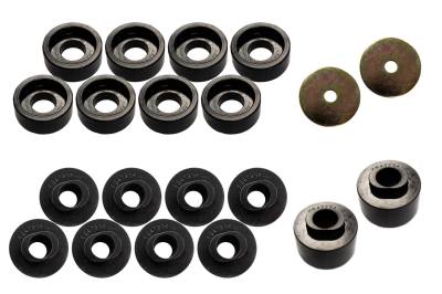 Fishbone Offroad - Fishbone Offroad FB47234 Black Poly Body Mount Bushings 99-07 F250/F350