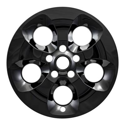 Coast To Coast - Coast To Coast IMP421BLK Gloss Black 18" 5-Spoke Snap-On Wheel Skin
