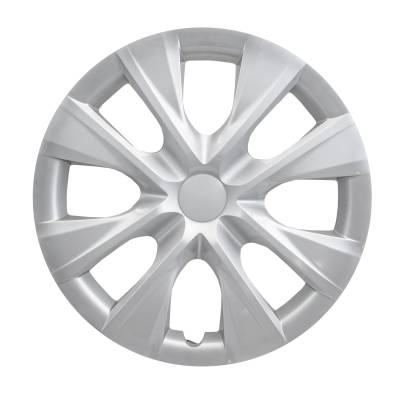 Coast To Coast - Coast To Coast IWC52915S Wheel Cover 15" 8-Spoke Silver Plastic 4pc