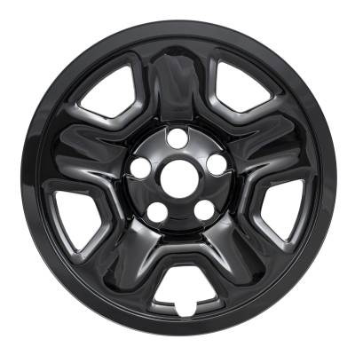 Coast To Coast - Coast To Coast IWCIMP98BLK 17" 5-Spoke Wheel Covers Hub Caps