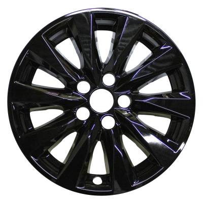 Coast To Coast - Coast To Coast IMP448BLK 17" Wheel Skin 10 Spokes Gloss Black 4pc