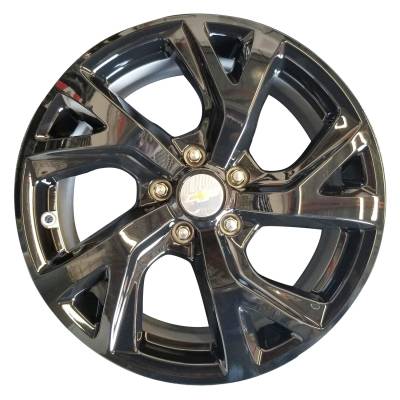 Coast To Coast - Coast To Coast IMP452BLK 18" 5 Split Spoke Gloss Black Snap-On Wheel Skin 4pc