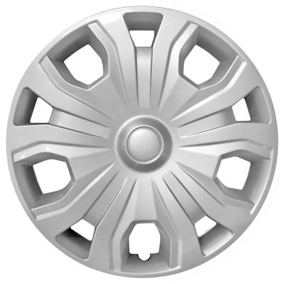 Coast To Coast - Coast To Coast IWC54316S 16" 5 Split Spoke Silver ABS Wheel Cover 4pc