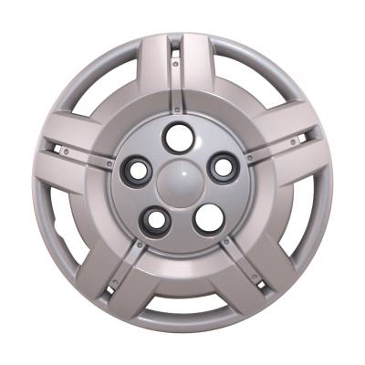 Coast To Coast - Coast To Coast IWC54516S 16" 5 Split Spoke Silver ABS Wheel Cover 4Pc