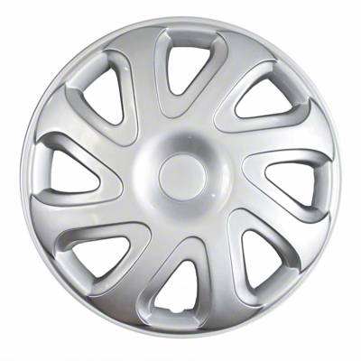 Coast To Coast - Coast To Coast IWC40414S Wheel Cover 14" 8 Directional Spoke Silver 4pc