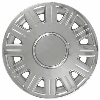 Coast To Coast - Coast To Coast IWC41216CN Wheel Cover 16" 12 Spoke Chrome/Silver Plastic 4pc