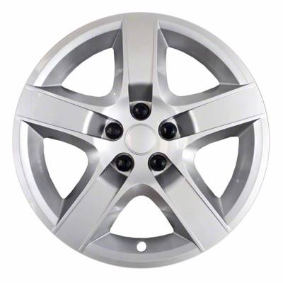 Coast To Coast - Coast To Coast IWC43517S Wheel Cover 17" 5 Spoke Silver Plastic 4pc Lug Covers