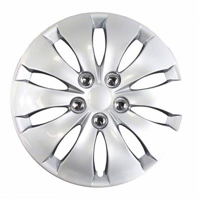 Coast To Coast - Coast To Coast IWC43916S Wheel Cover 16" 10 Spoke Silver Plastic 4pc
