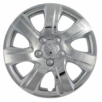 Coast To Coast - Coast To Coast IWC44516S 16" 7 Spoke Silver Wheel Cover 4pc