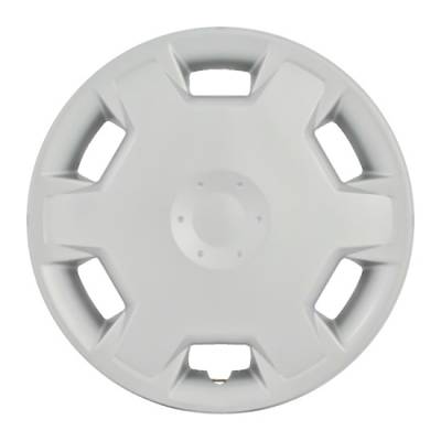 Coast To Coast - Coast To Coast IWC44715S 15" 6 Spoke Silver Wheel Cover 4pc