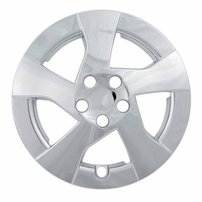 Coast To Coast - Coast To Coast IWC44815S 15" 5 Directional Spoke Silver Wheel Cover 4pc