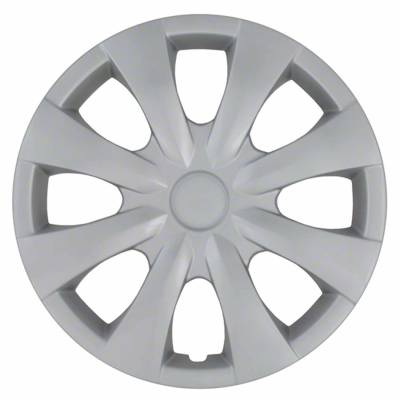 Coast To Coast - Coast To Coast IWC45015S 15" 8 Spoke Silver Wheel Cover 4pc